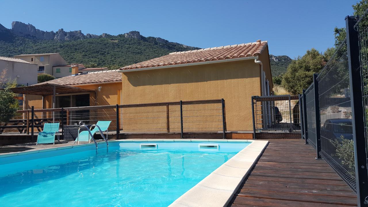 Villa Etape Cathare Duilhac Esterno foto